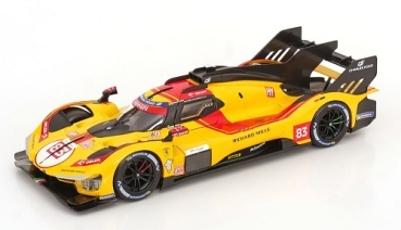 26319 Ferrari 499P Winner 24h Le Mans 2025 #83 Kubica/Ye/Hanson 1:24